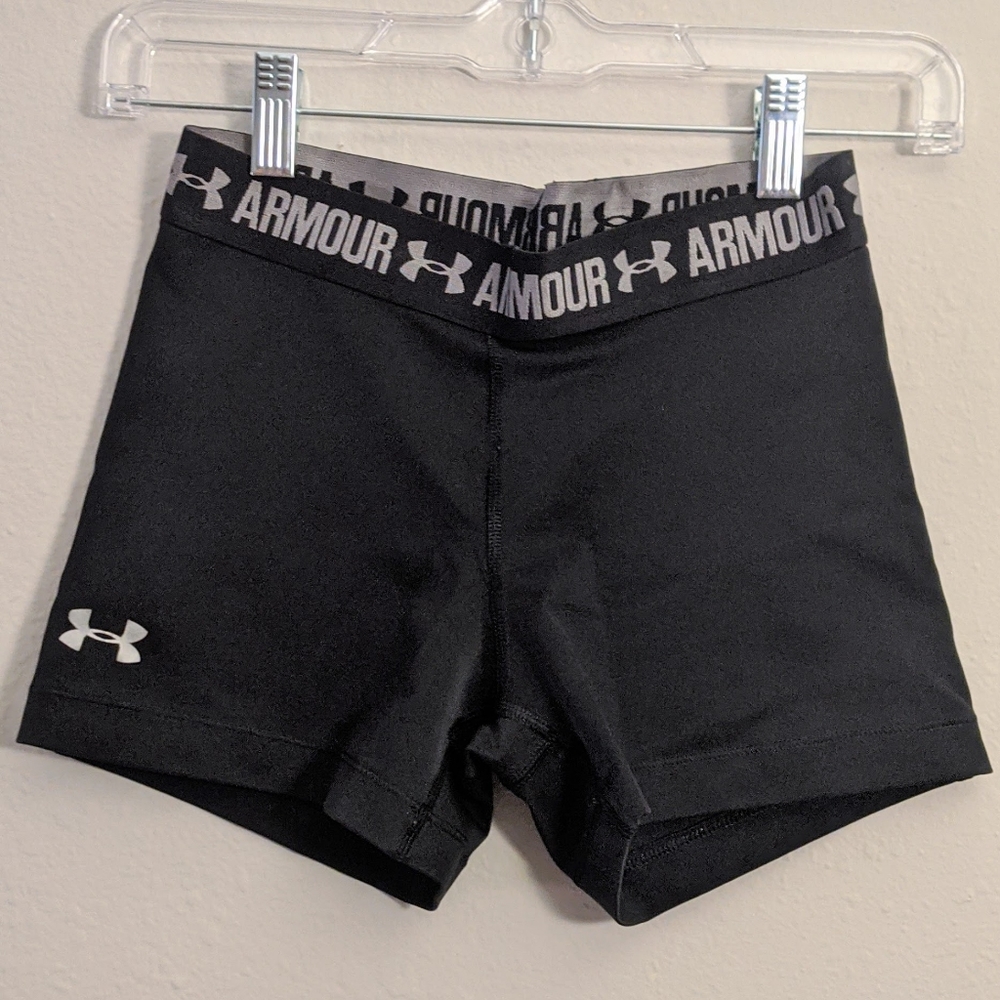 Under Armour Black Athletic Compression Shorts